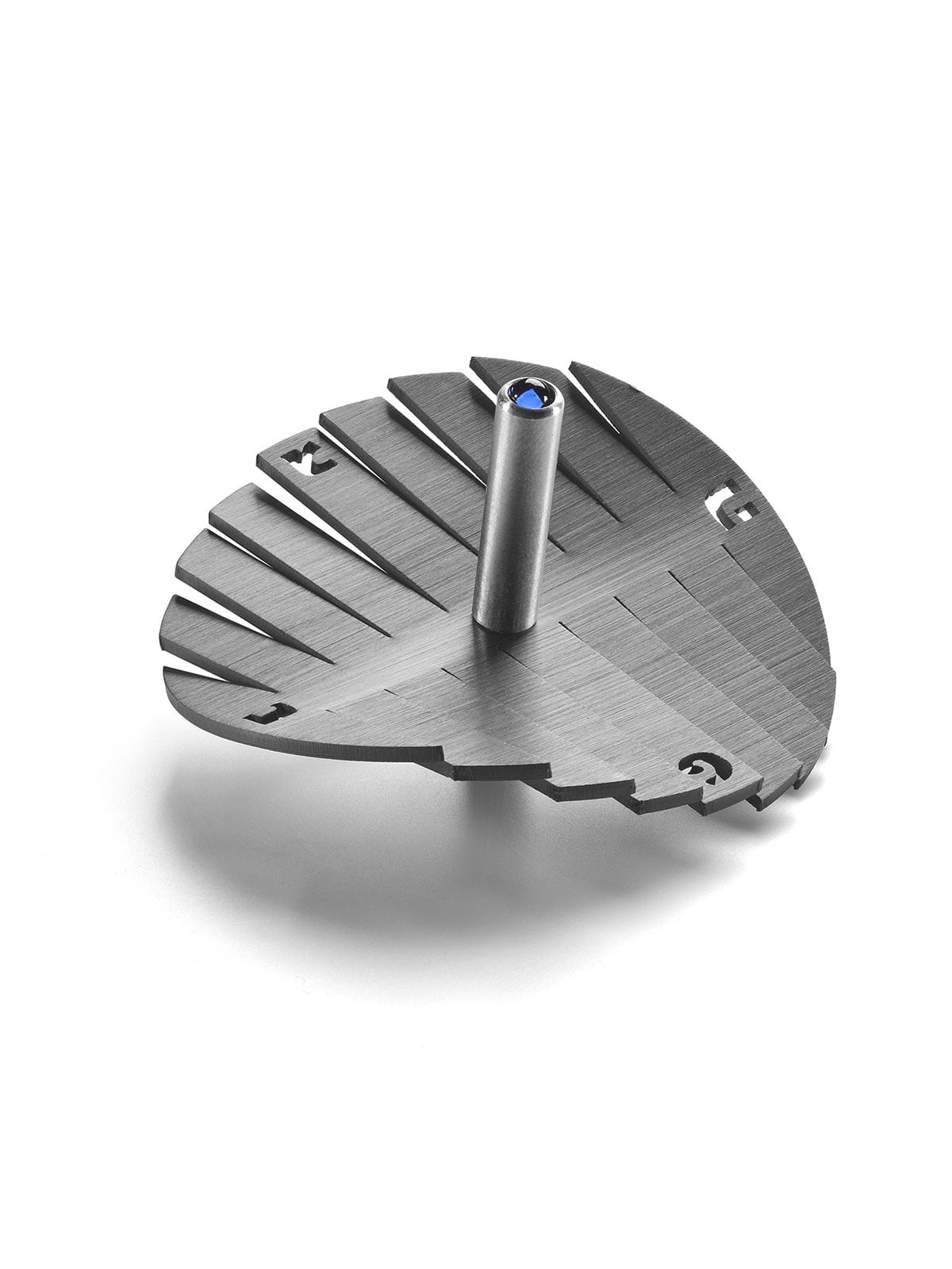 Adi Sidler Anodized Aluminum Amorphous Dreidel